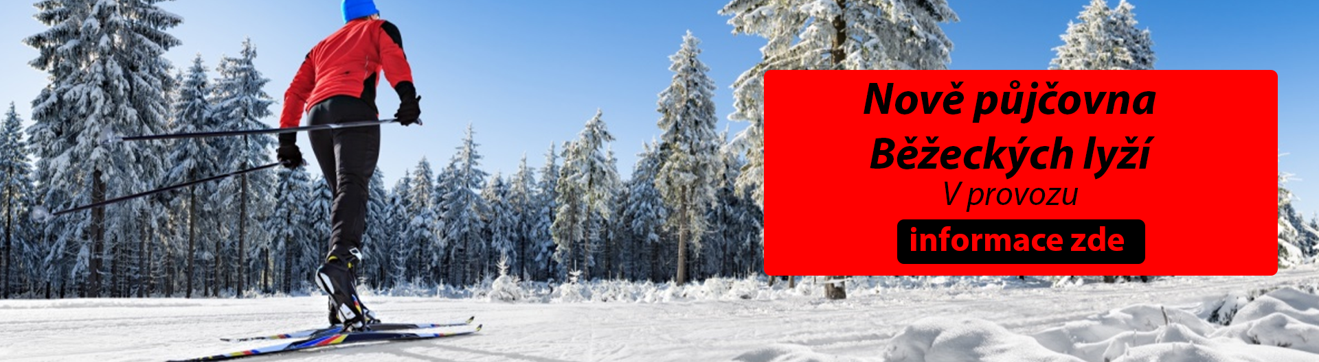 Půjčovna běžek v Karviné